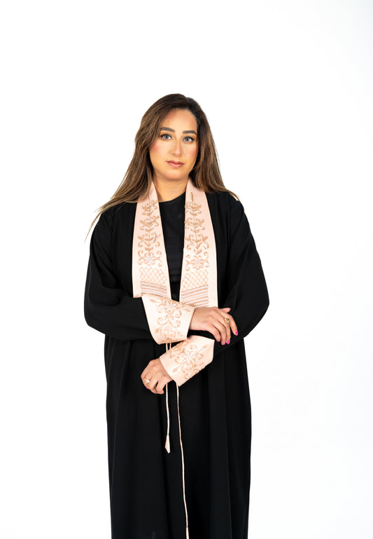 Noir Élan Abaya